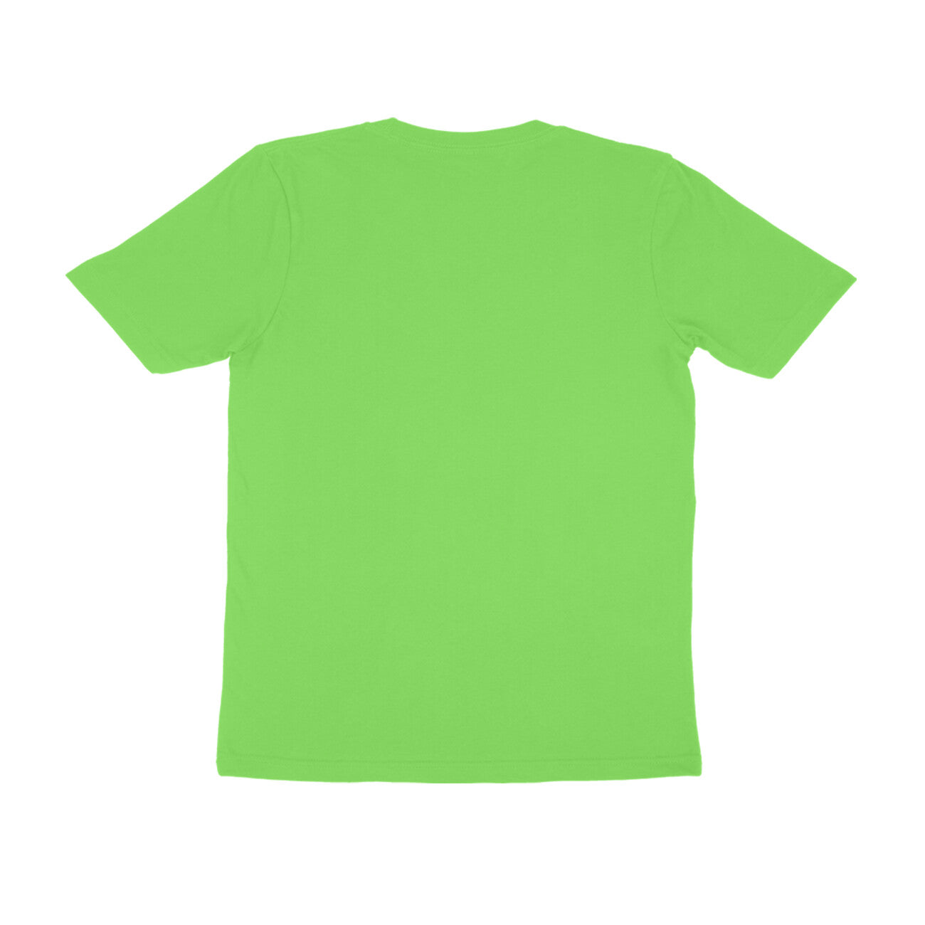 Liril Green Half Sleeve Plain T-Shirt for Men