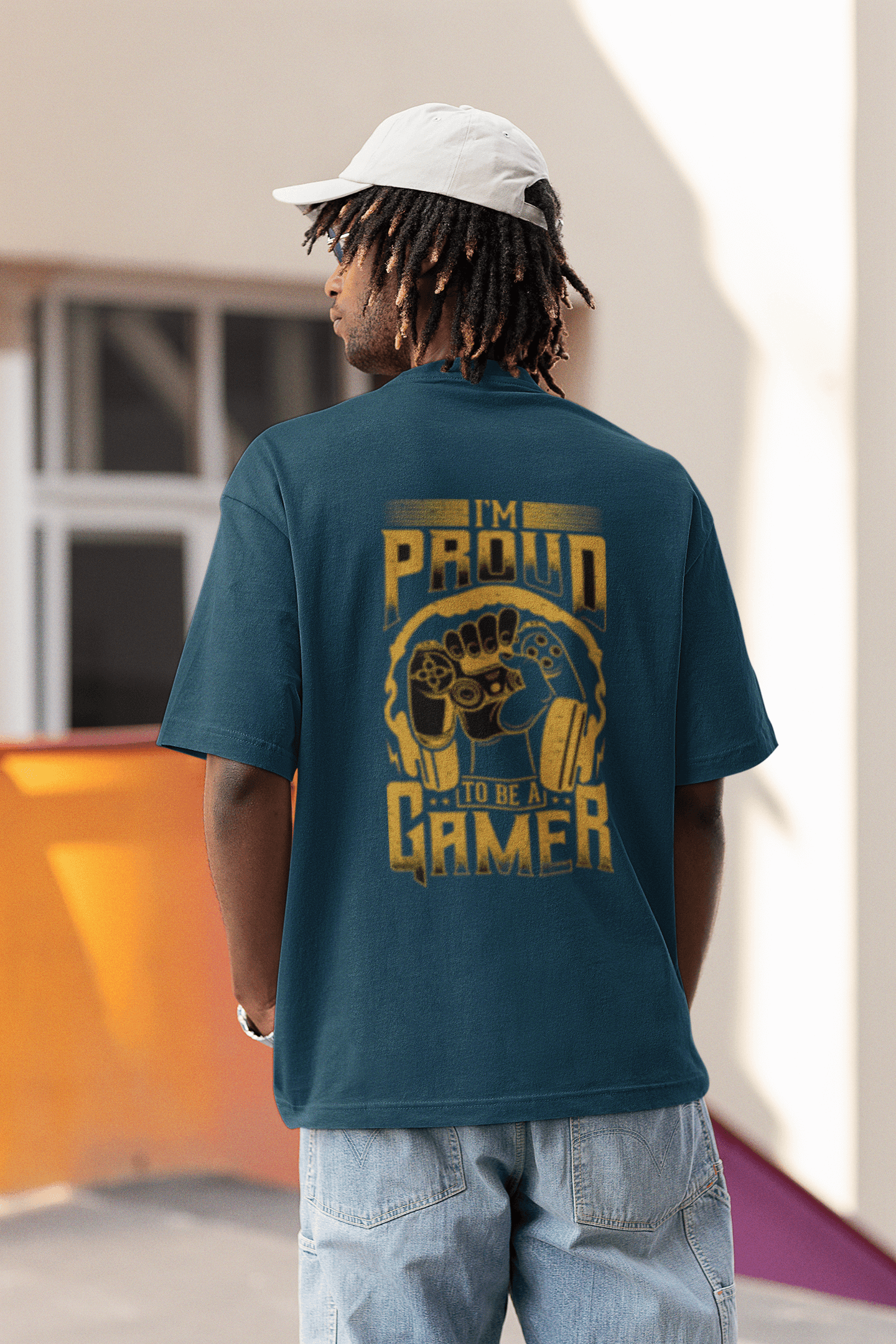 I'm proud to be a gamer - Oversized T-shirt | bandtshirts,best tshirt brand in india,Bikelovers,Bikers,bikertshirts,bikestunds,biketshirts,black tshirt,black tshirt for men,BlackPremium,blank tshirt,boys tshirt,Brand,branded t shirt,bullet,bullettshirts,c