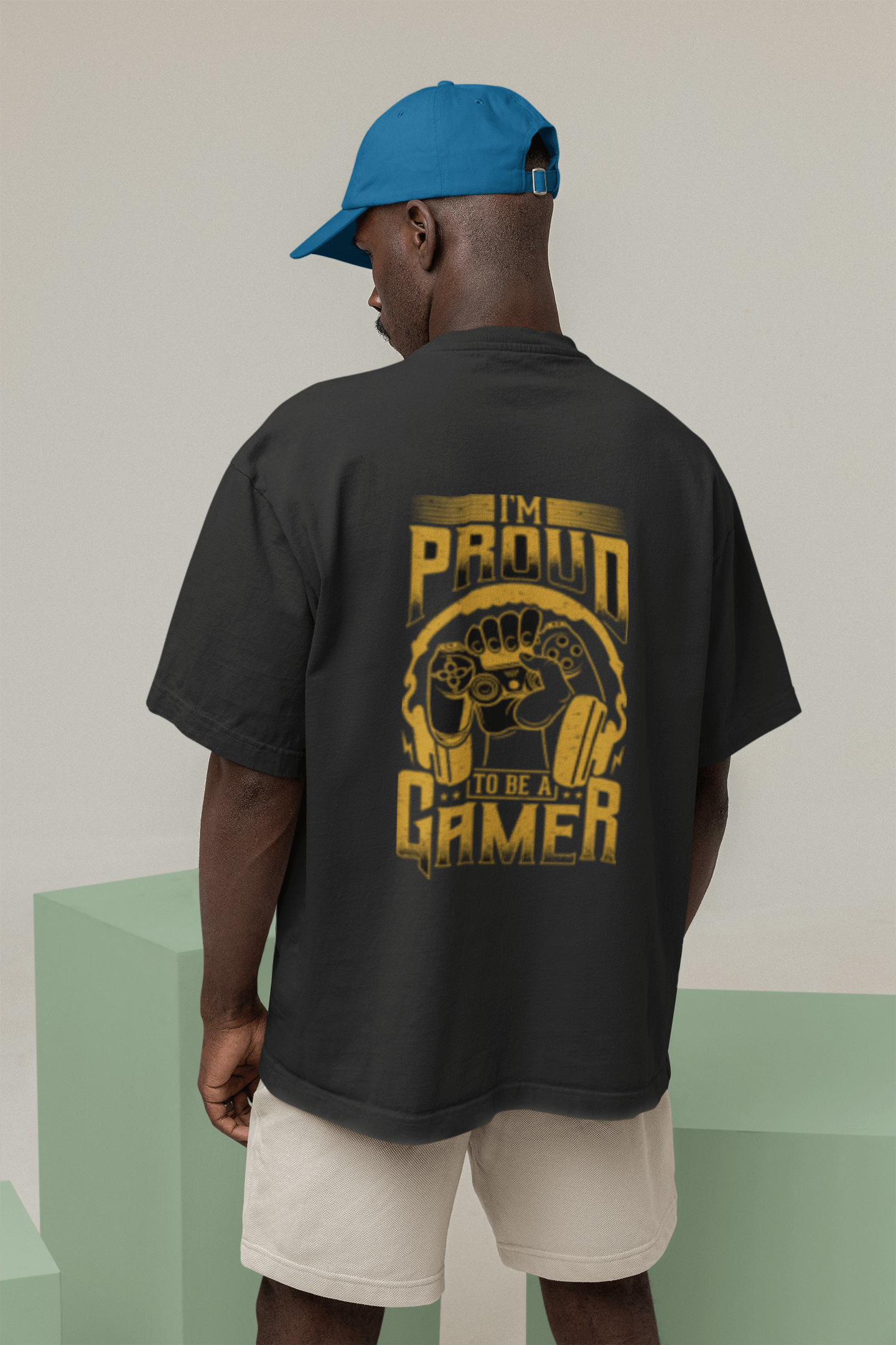 I'm proud to be a gamer - Oversized T-shirt | bandtshirts,best tshirt brand in india,Bikelovers,Bikers,bikertshirts,bikestunds,biketshirts,black tshirt,black tshirt for men,BlackPremium,blank tshirt,boys tshirt,Brand,branded t shirt,bullet,bullettshirts,c