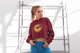 Hoopcat Logo Women's Crop Hoodie