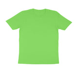 Liril Green Half Sleeve Plain T-Shirt for Men