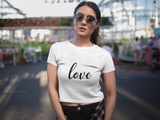 Love Women Croptop