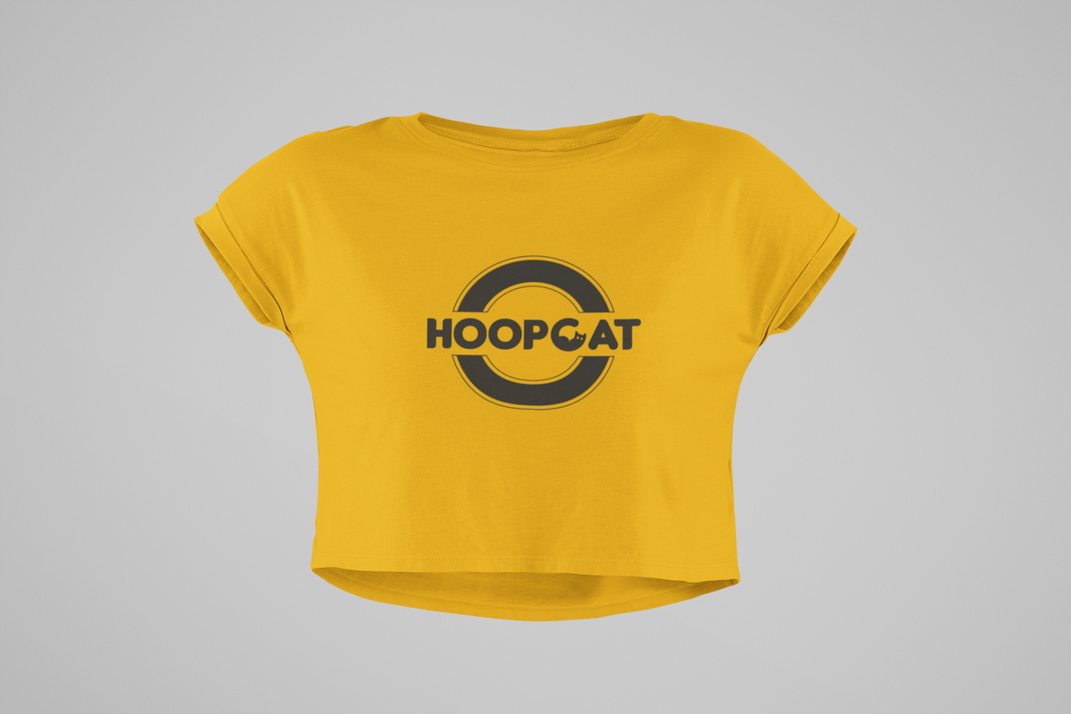 Hoopcat Brand Golden Yellow Women's Croptop