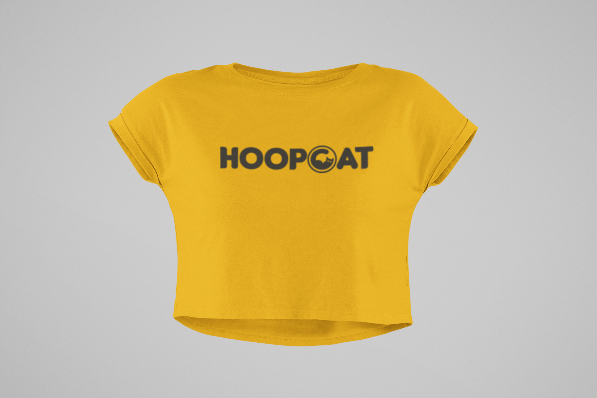 Hoopcat Golden Yellow Women's Croptop