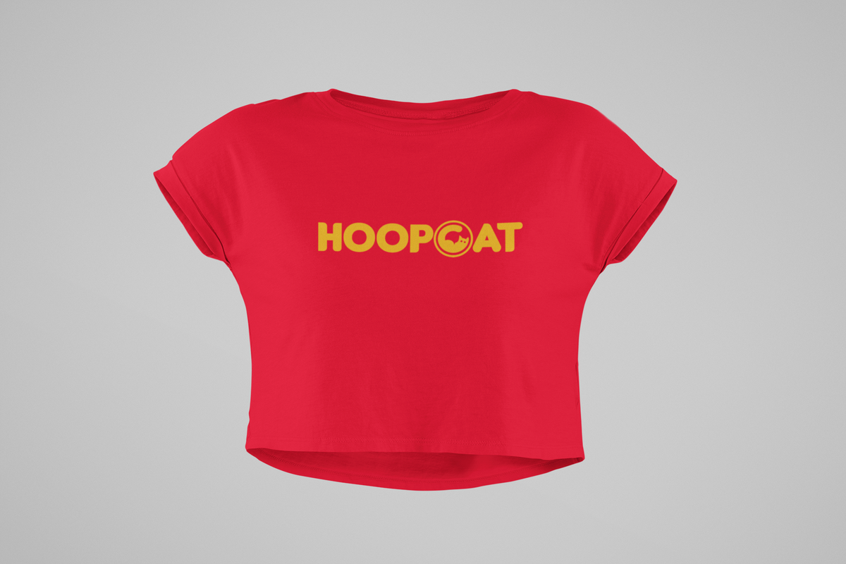 Hoopcat Red Women's Croptop