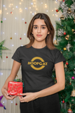 Hoopcat Brand Black Women's T-Shirt