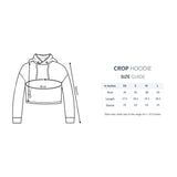 Hoopcat Brand White Women's Crop Hoodies