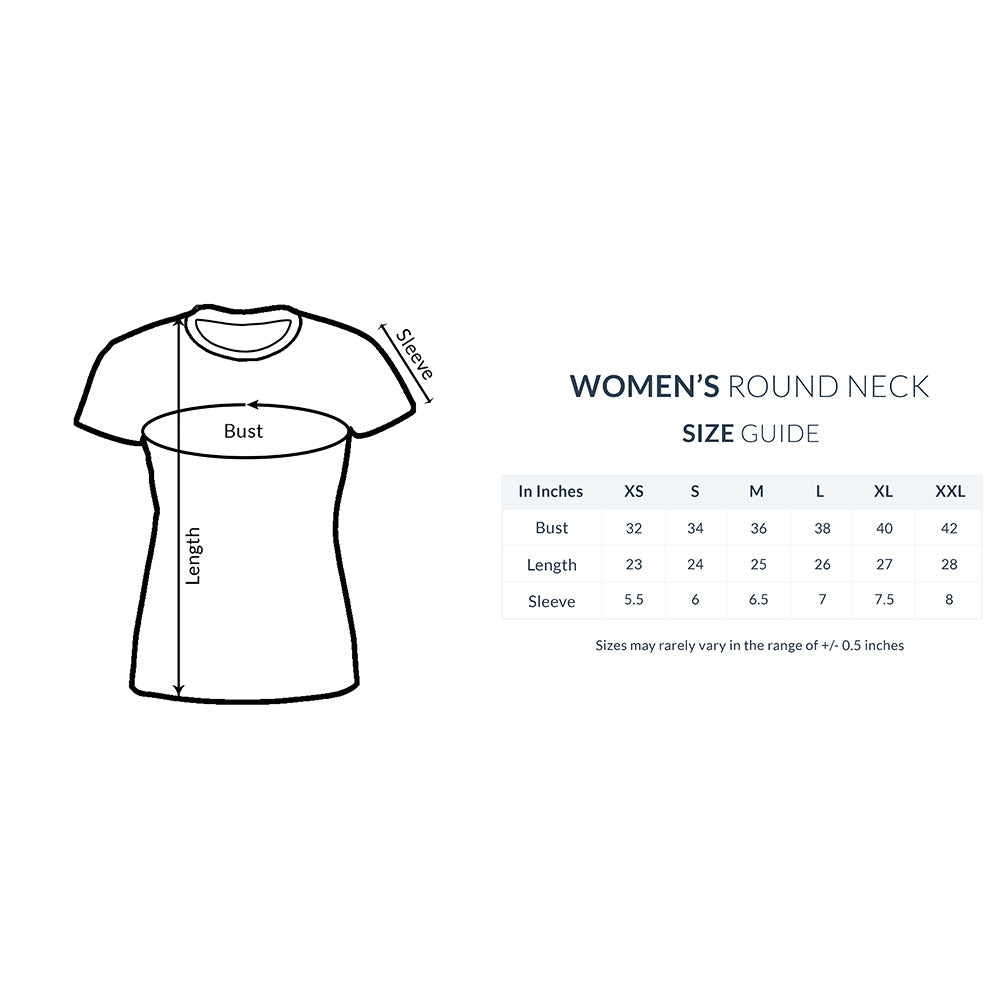 Melange Grey Half Sleeve T-Shirt for Women