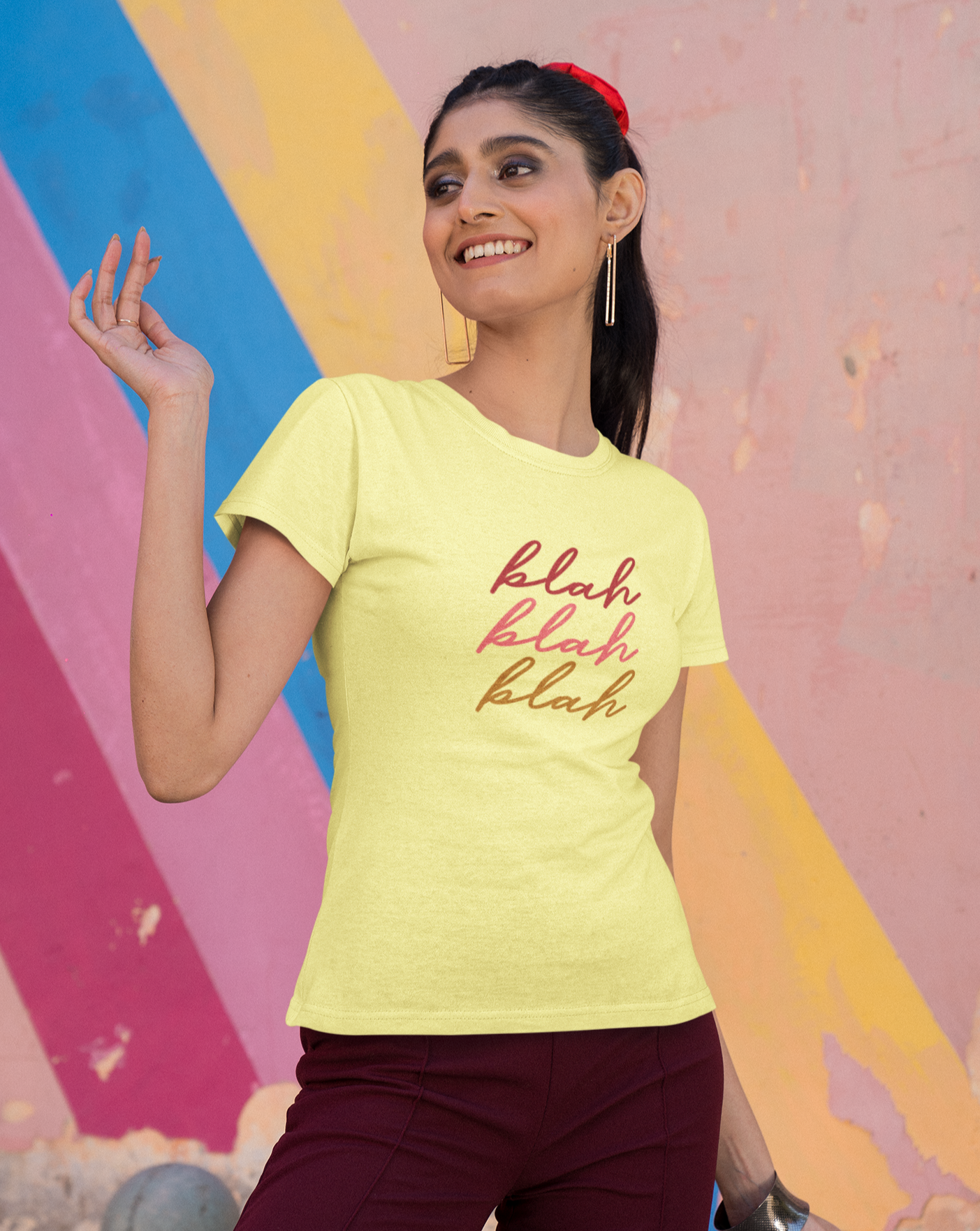 Blah Blah Women T-Shirt