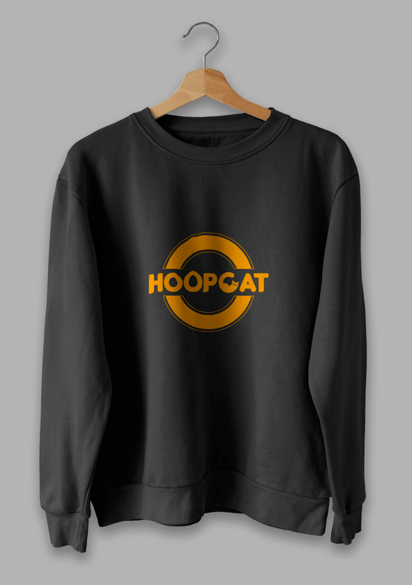 Hoopcat Brand Black Sweat Shirt for Men