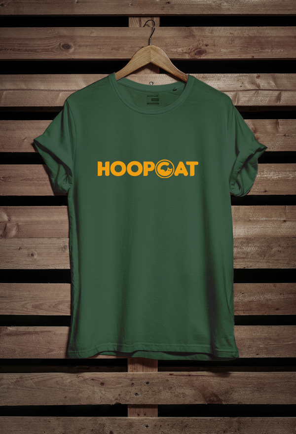 Hoopcat Olive Green Half Sleeve T-Shirt for Men