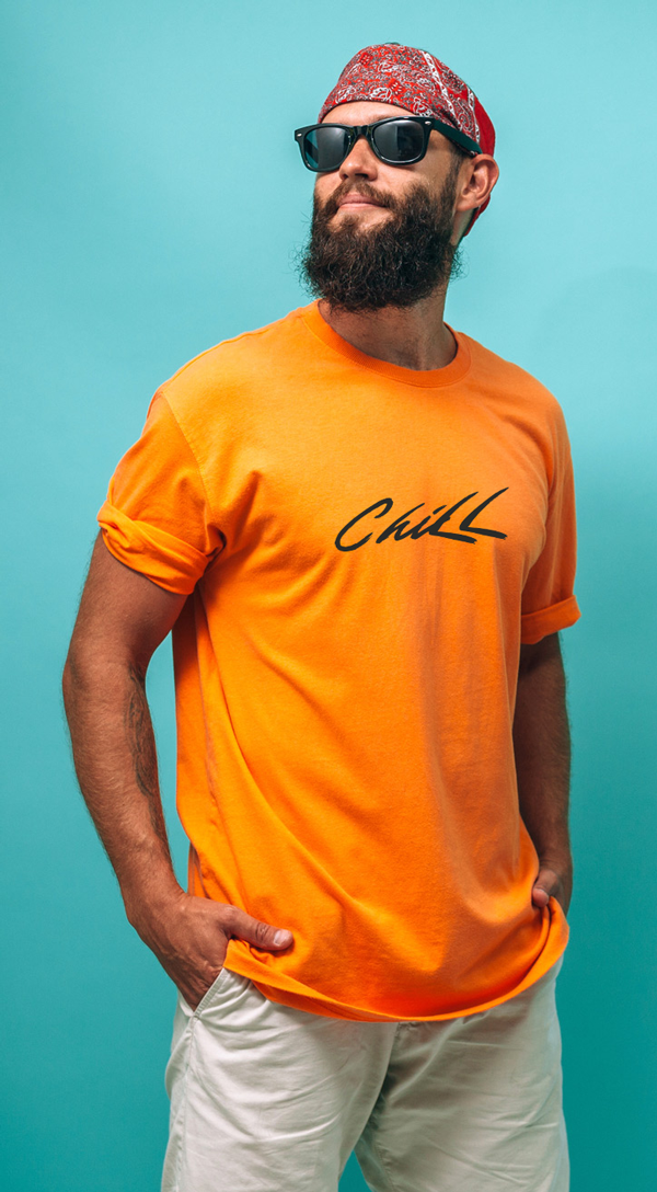 Chill Half Sleeve T-Shirt for Men