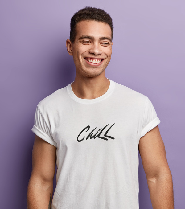 Chill Half Sleeve T-Shirt for Men