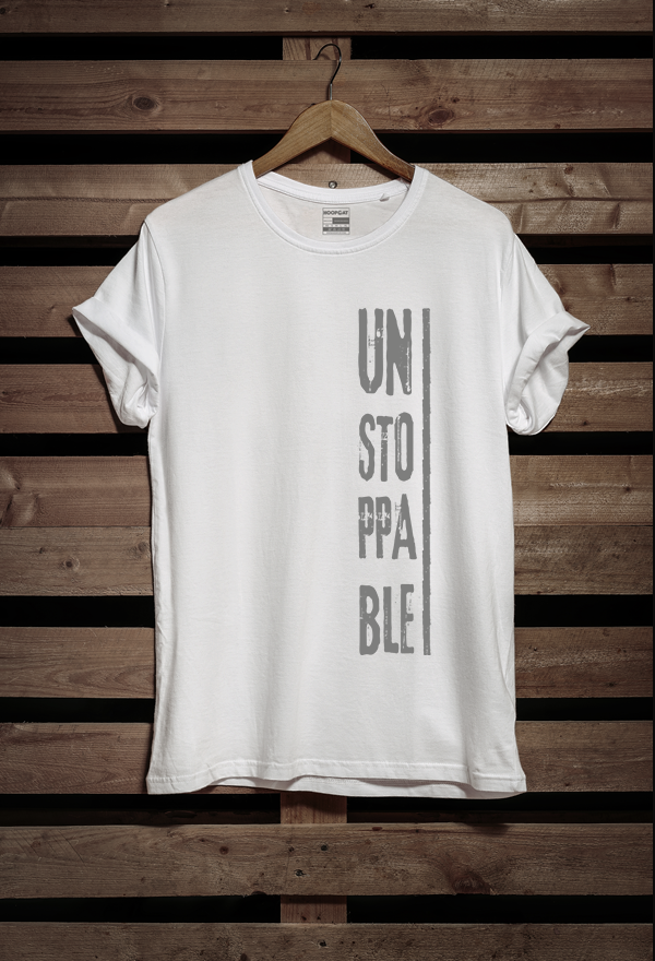 Unstoppable Half Sleeve T-Shirt for Men