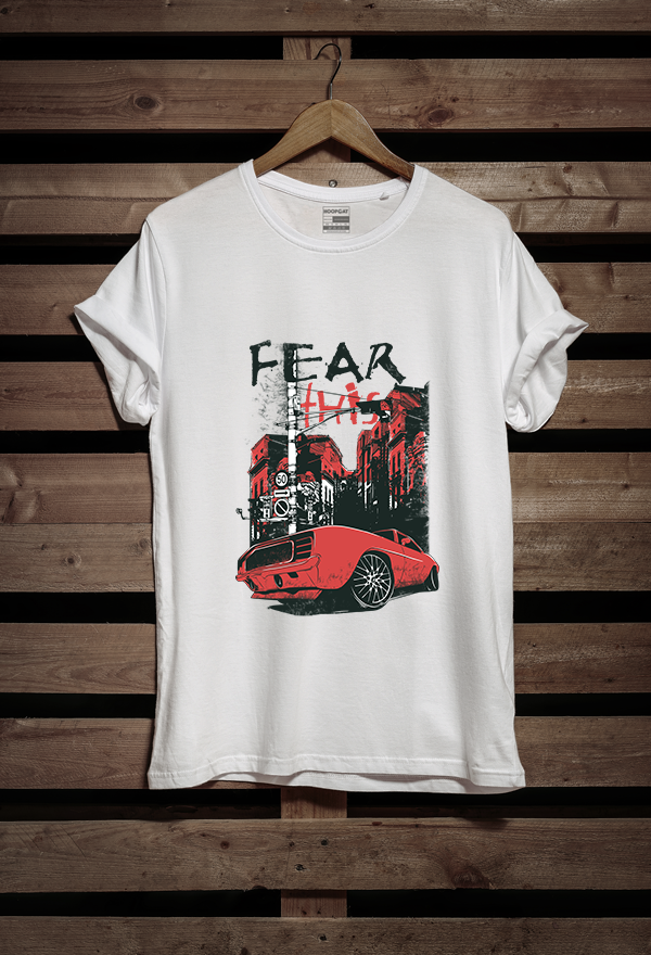 Fear This Half Sleeve T-Shirt for Men