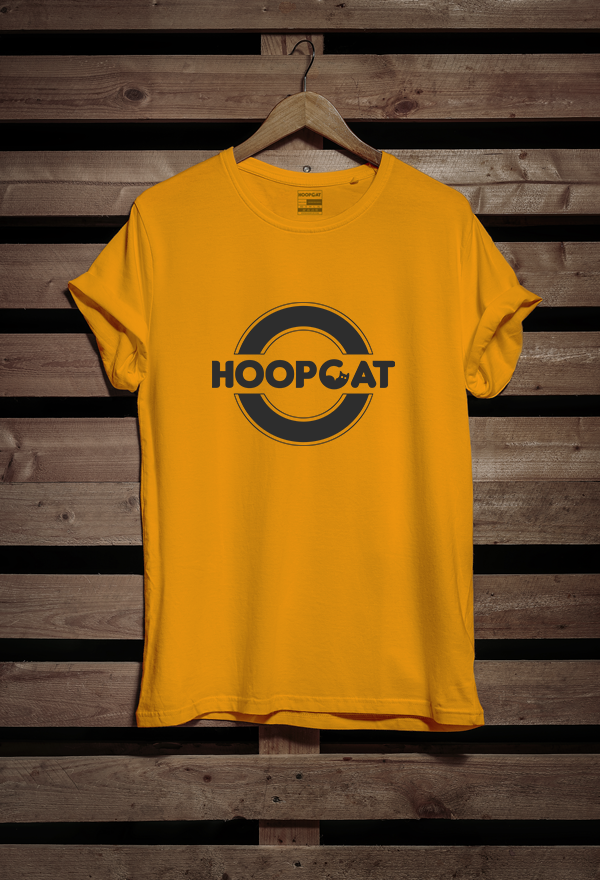 Hoopcat Brand Golden Yellow Men's T-Shirt