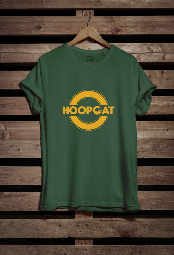 Hoopcat Brand Olive Green Men's T-Shirt