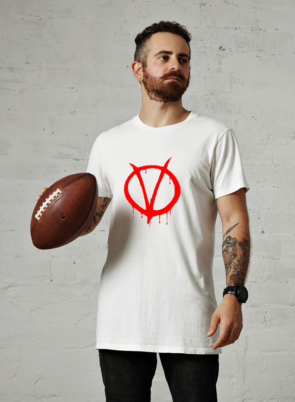 Vendetta Half Sleeve T-Shirt for Men