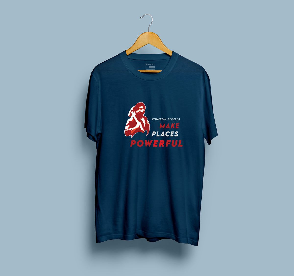 Navy Blue KGF Powerful T-shirt