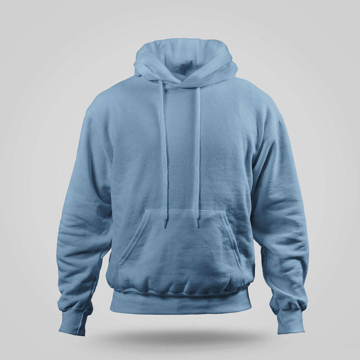 Plain Baby Blue Hoodie