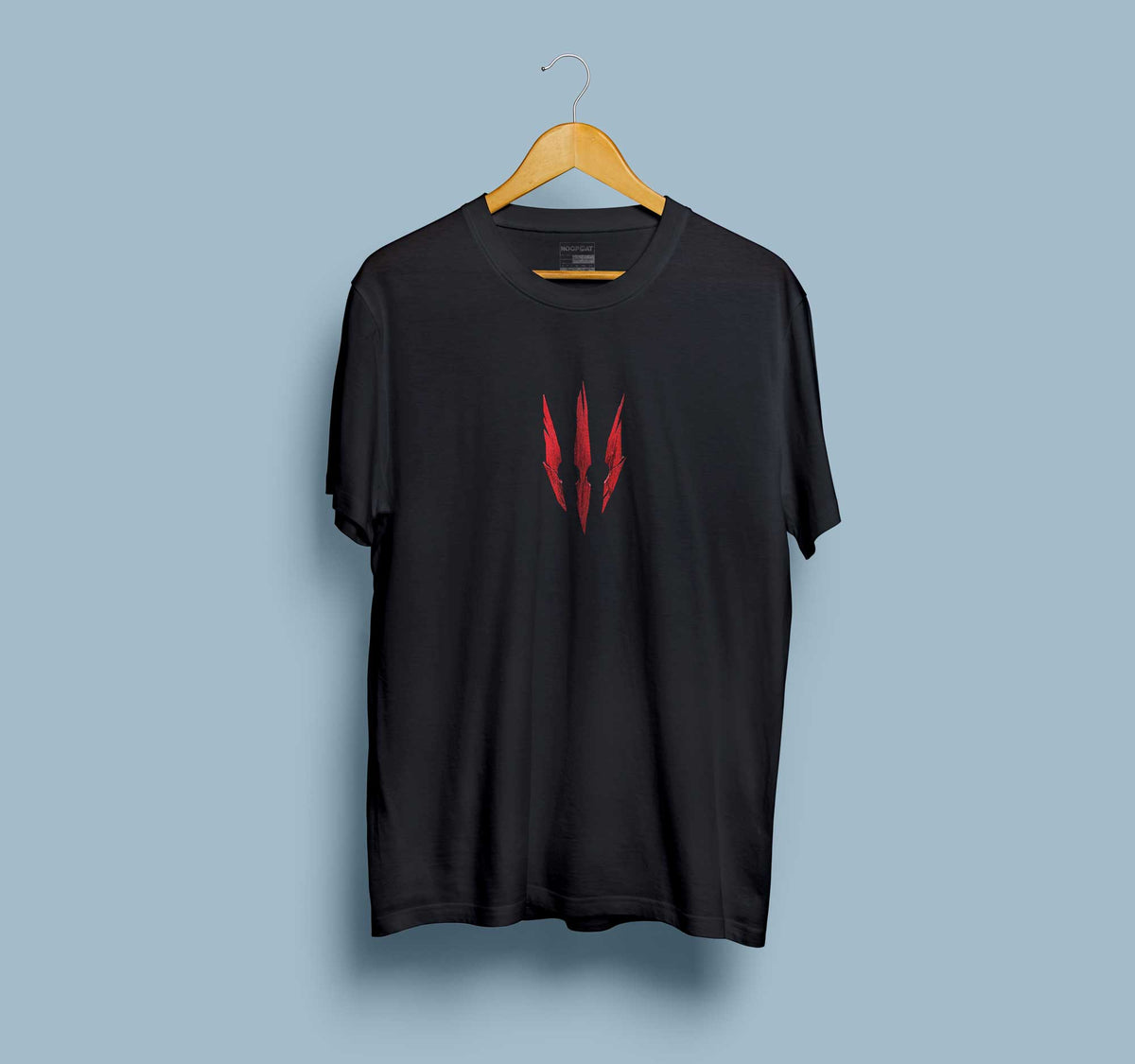 Witcher Black Half Sleeve T-Shirt for Men