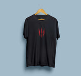 Witcher Black Half Sleeve T-Shirt for Men