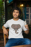 Elephant graphic design White T-Shirt