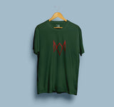 Watch Dog Olive Green Half Sleeve T-Shirt for Men