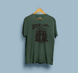 Ride Or Die Half Sleeve T-Shirt for Men