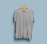 Melange Grey Half Sleeve T-Shirt for Men