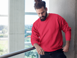 Plain Red Sweatshirt for Men