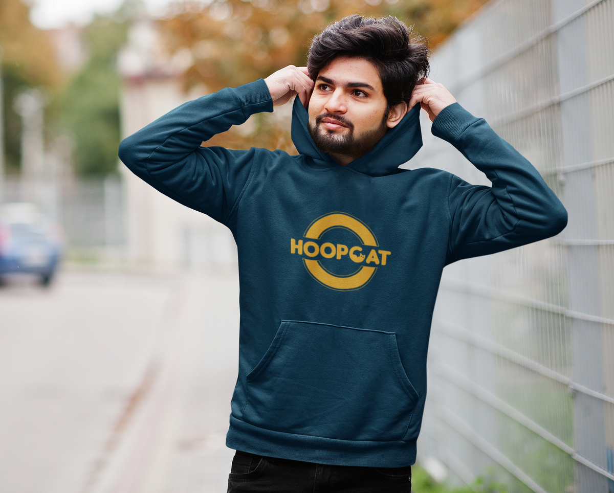 Hoopcat Brand Navy blue Men's Hoodies