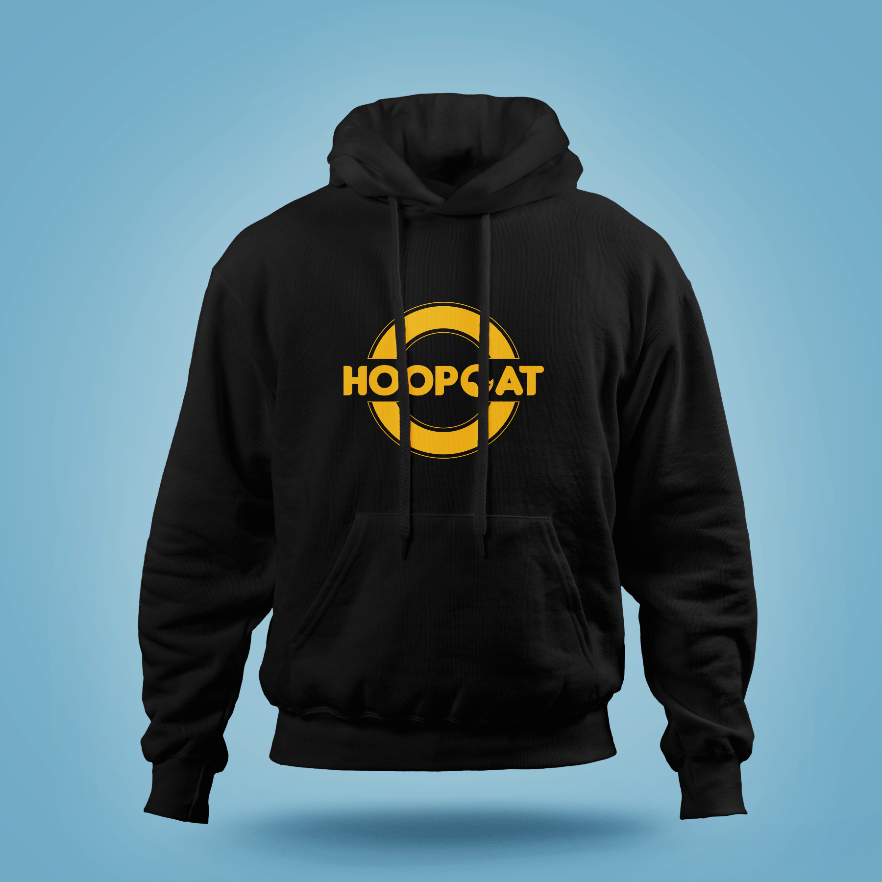 Hoopcat Brand Black Men's Hoodies