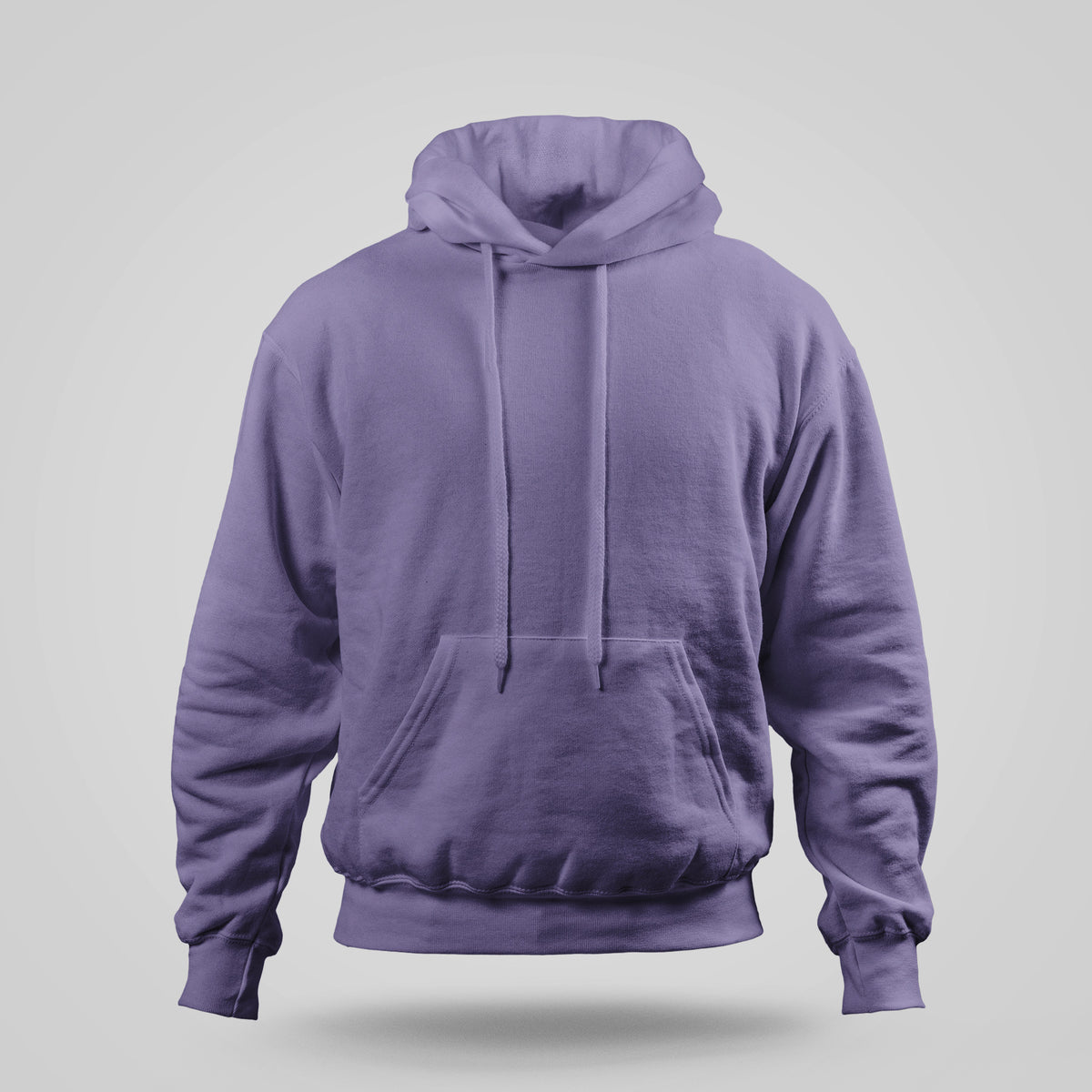 Plain Iris Lavender Hoodie