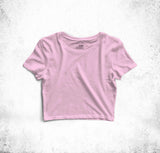 Light Pink Crop Top for Women