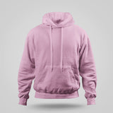 Plain Light Pink Hoodie