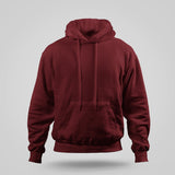 Plain Maroon Hoodie