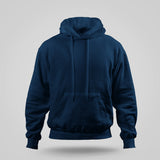 Plain Navy Blue Hoodie