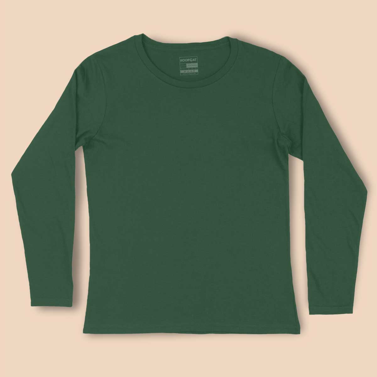 Olive Green Sleeve T-Shirt  for Men