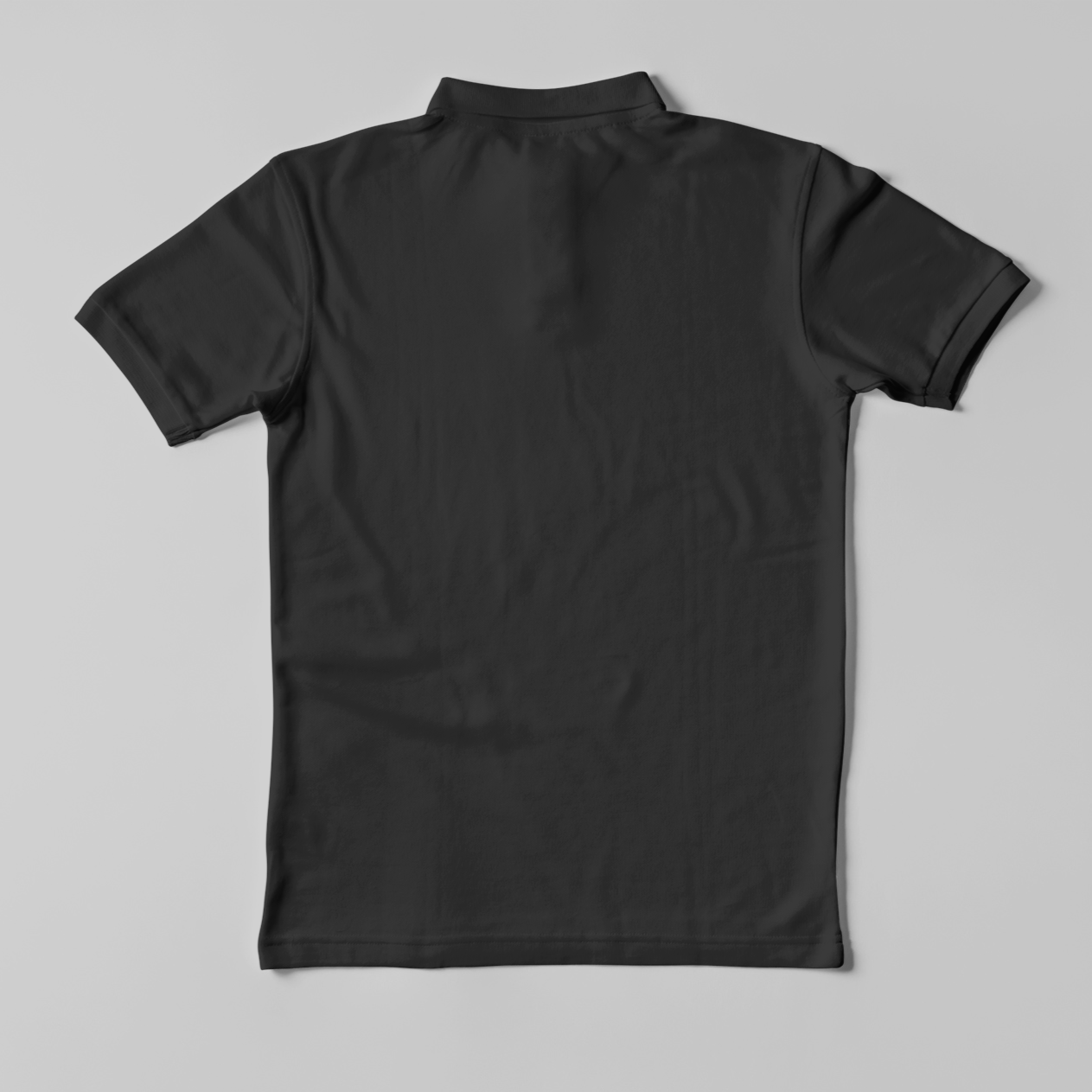 Hoopcat Black Polo T-Shirt