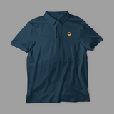 Hoopcat Navy Blue Polo T-Shirt