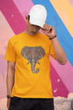 Elephant graphic design Golden Yellow T-Shirt