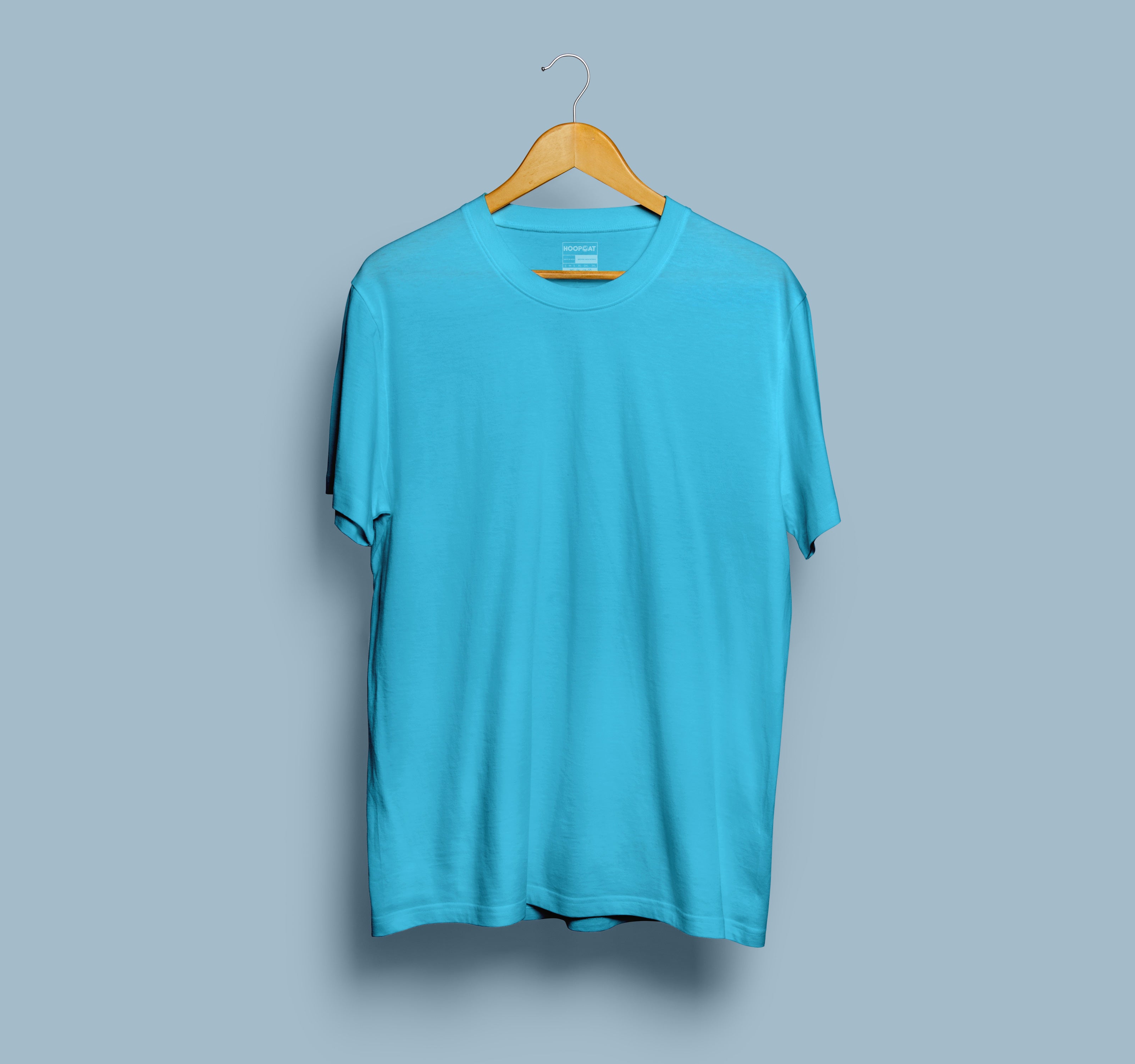 Sky blue Half Sleeve T-Shirt for Men