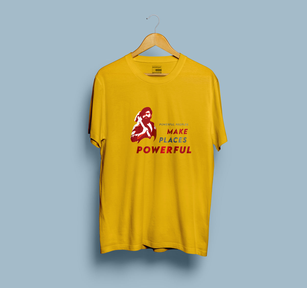 Golden Yellow KGF Powerful T-shirt