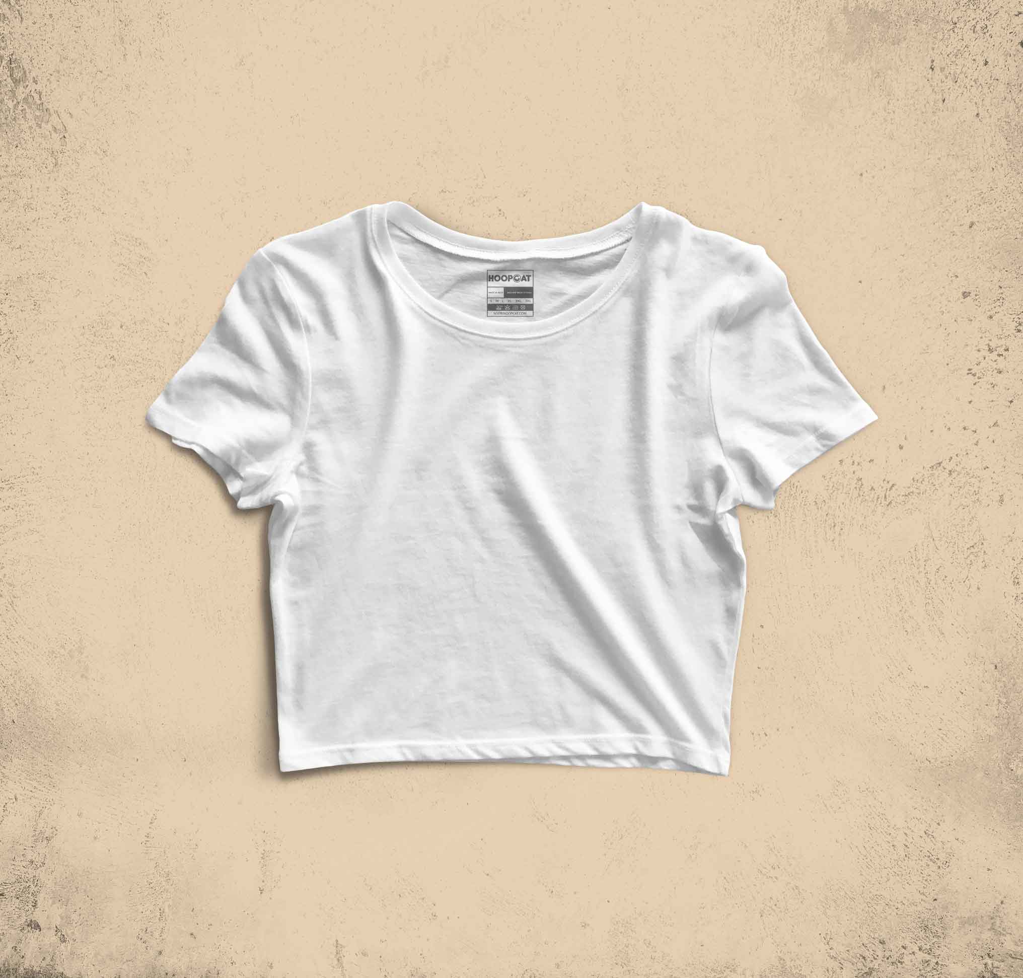 White Crop Top for Women